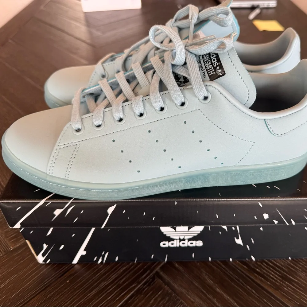 Adidas Stan Smith Star Wars Boba Fett Ash Gray - Size 9 Men - Picture 1 of 2